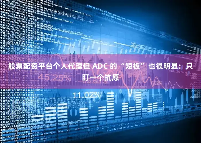 股票配资平台个人代理但 ADC 的 “短板” 也很明显：只盯一个抗原